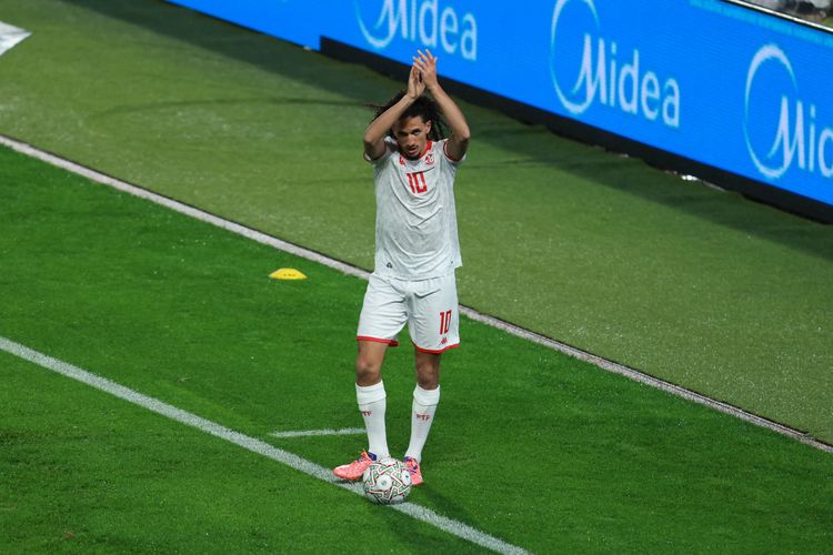 Tunisia ace Hannibal Mejbri