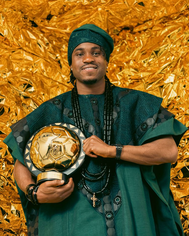 Ademola Lookman wins the 2024 Africa Footballer of the Year award in December