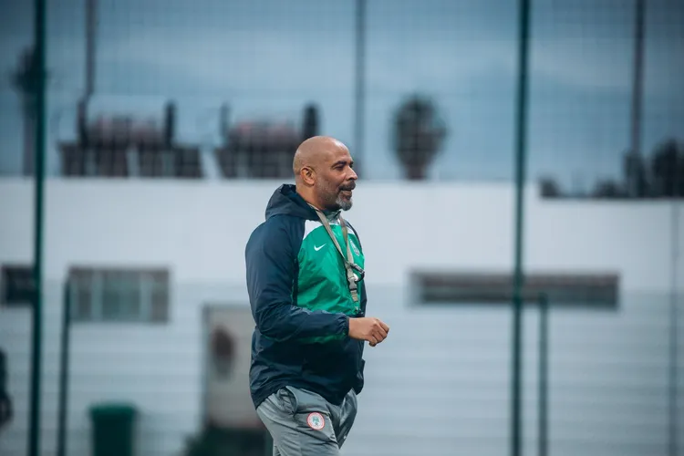 Super Eagles' head coach Eric Chelle