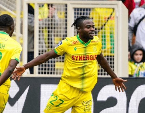 Super Eagles star Moses Simon hits Nantes landmark in win over Lionel Messi’s PSG