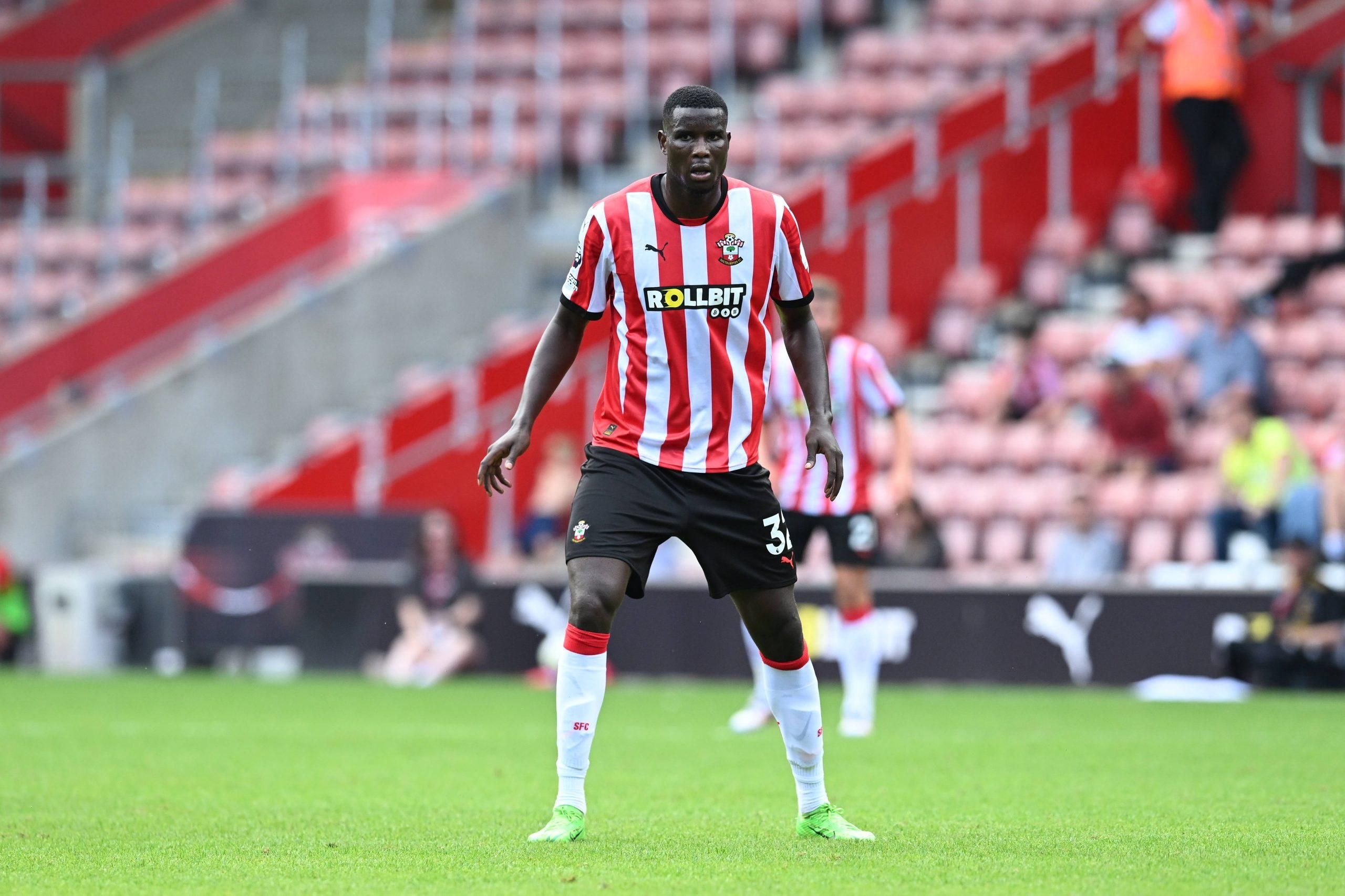 Paul Onuachu in action for Southampton