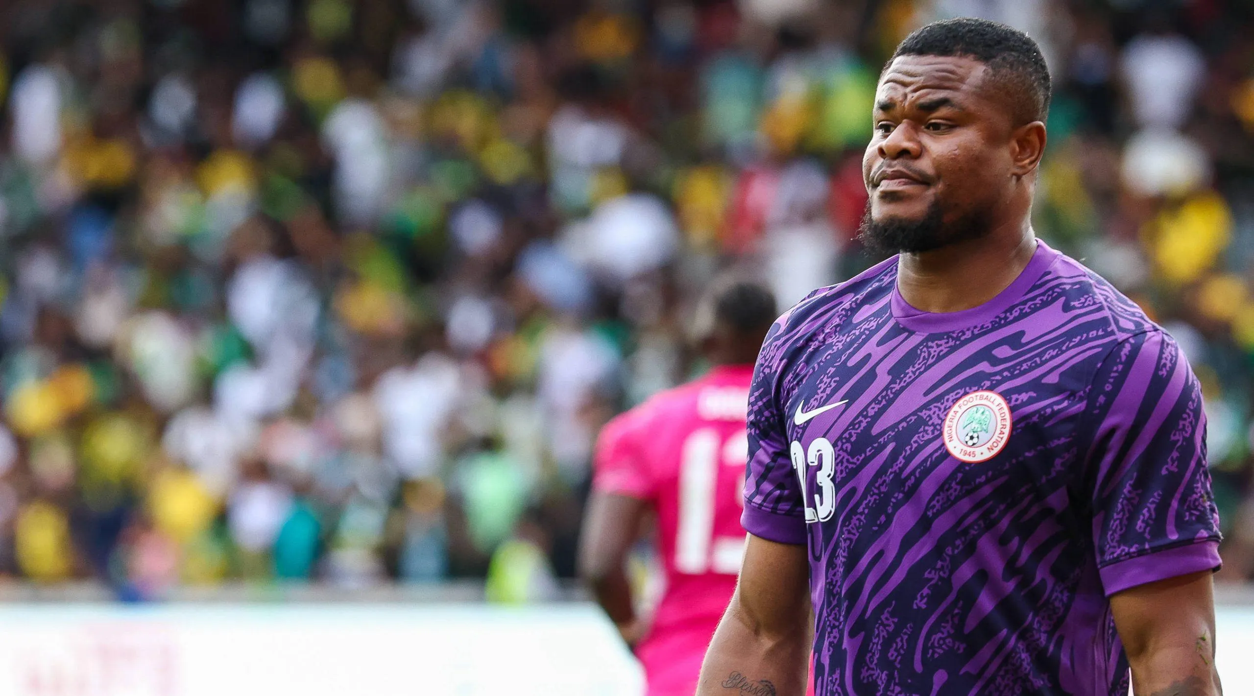 Nigeria Super Eagles goalkeeper Stanley Nwabali