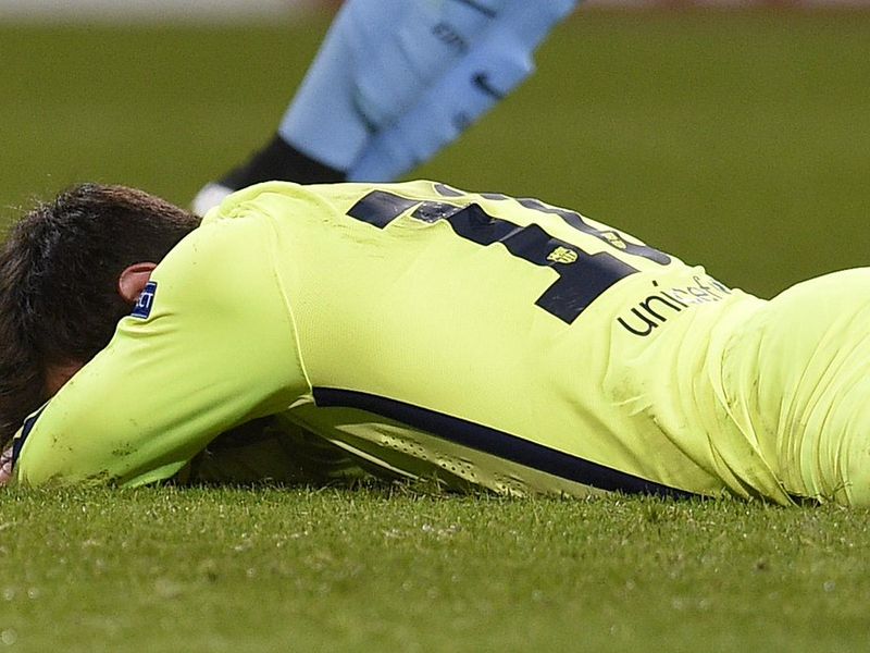 Messi Penalty Miss Against Manchester City