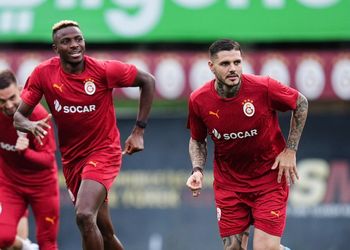 What Galatasaray coach Buruk said about Victor Osimhen’s goal drought after Europa League win over PAOK