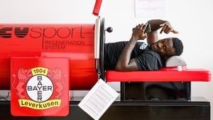 Victor Boniface undergoing rehabilitation 