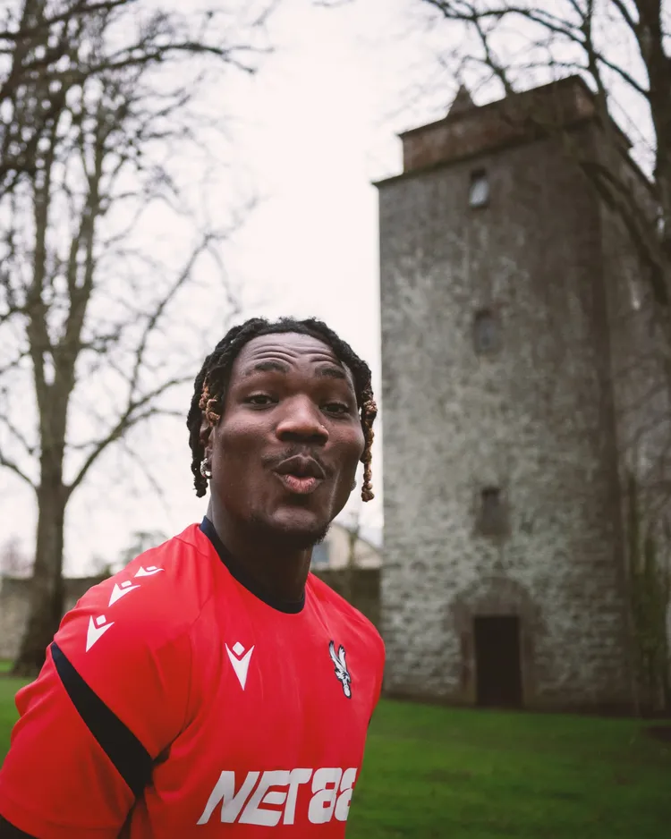 Super Eagles star Christantus Uche. 