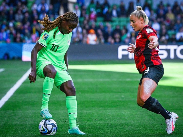 Nigeria Super Falcons and SL Benfica star Christy Ucheibe