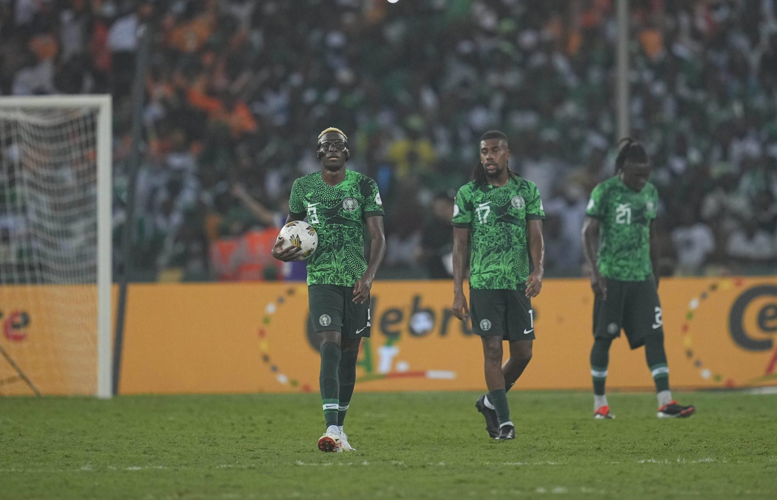 Victor Osimhen and Alex Iwobi 