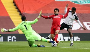 WATCH: Ola Aina’s hilarious reaction to Mo Salah’s Liverpool extension