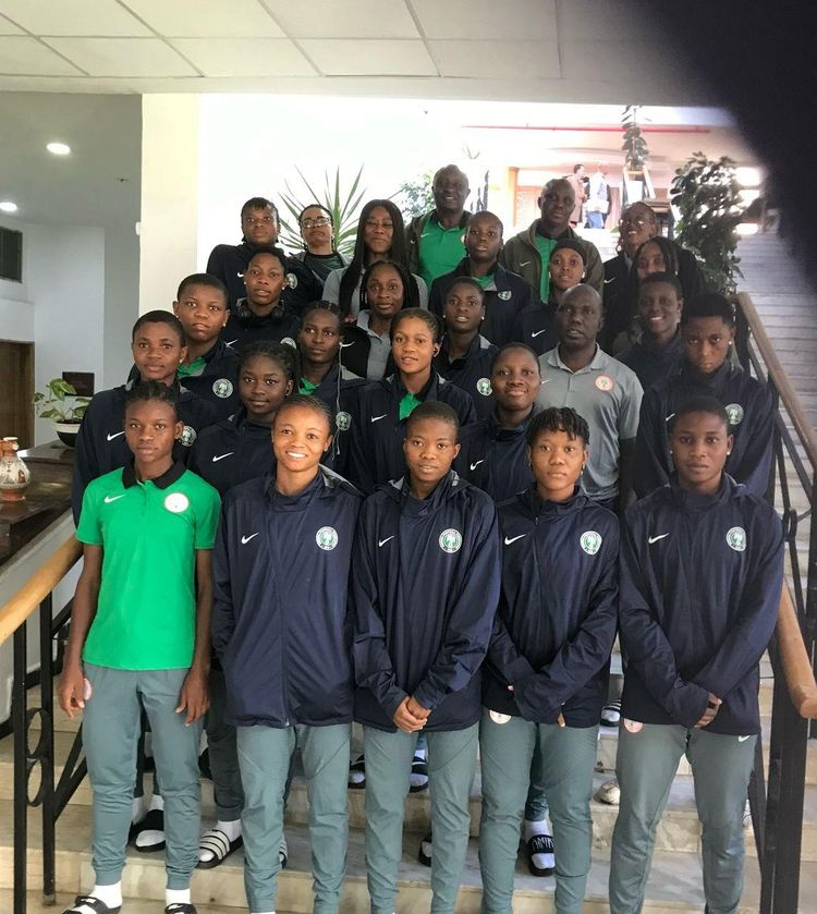 Nigeria’s Women U17 team, the Flamingos 