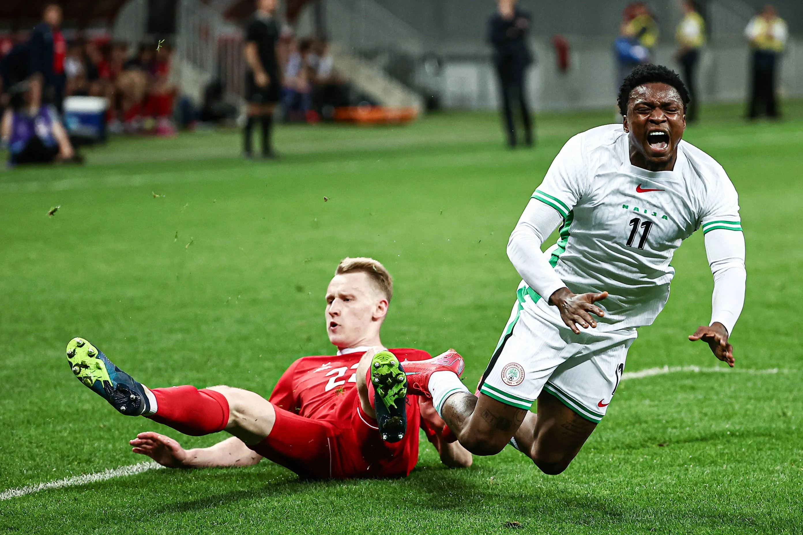 Super Eagles winger Olakunle Olusegun