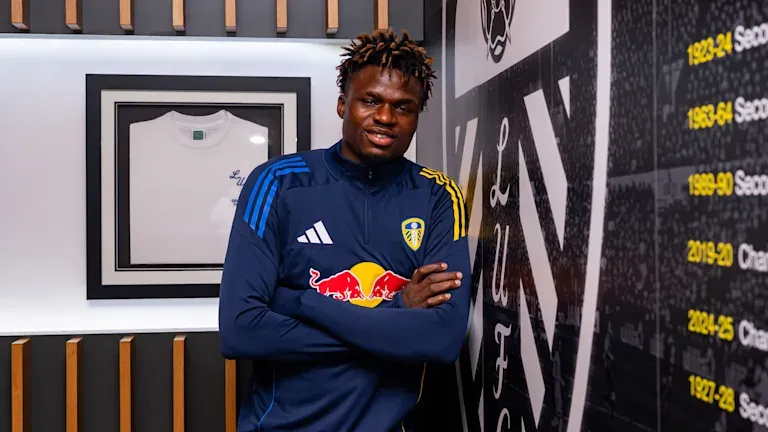 Super Eagles youngster Leonard Ngenge 