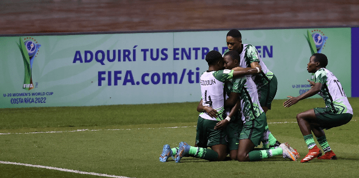 WATCH: Falconets go wild as Ahmed Musa calls, makes promises