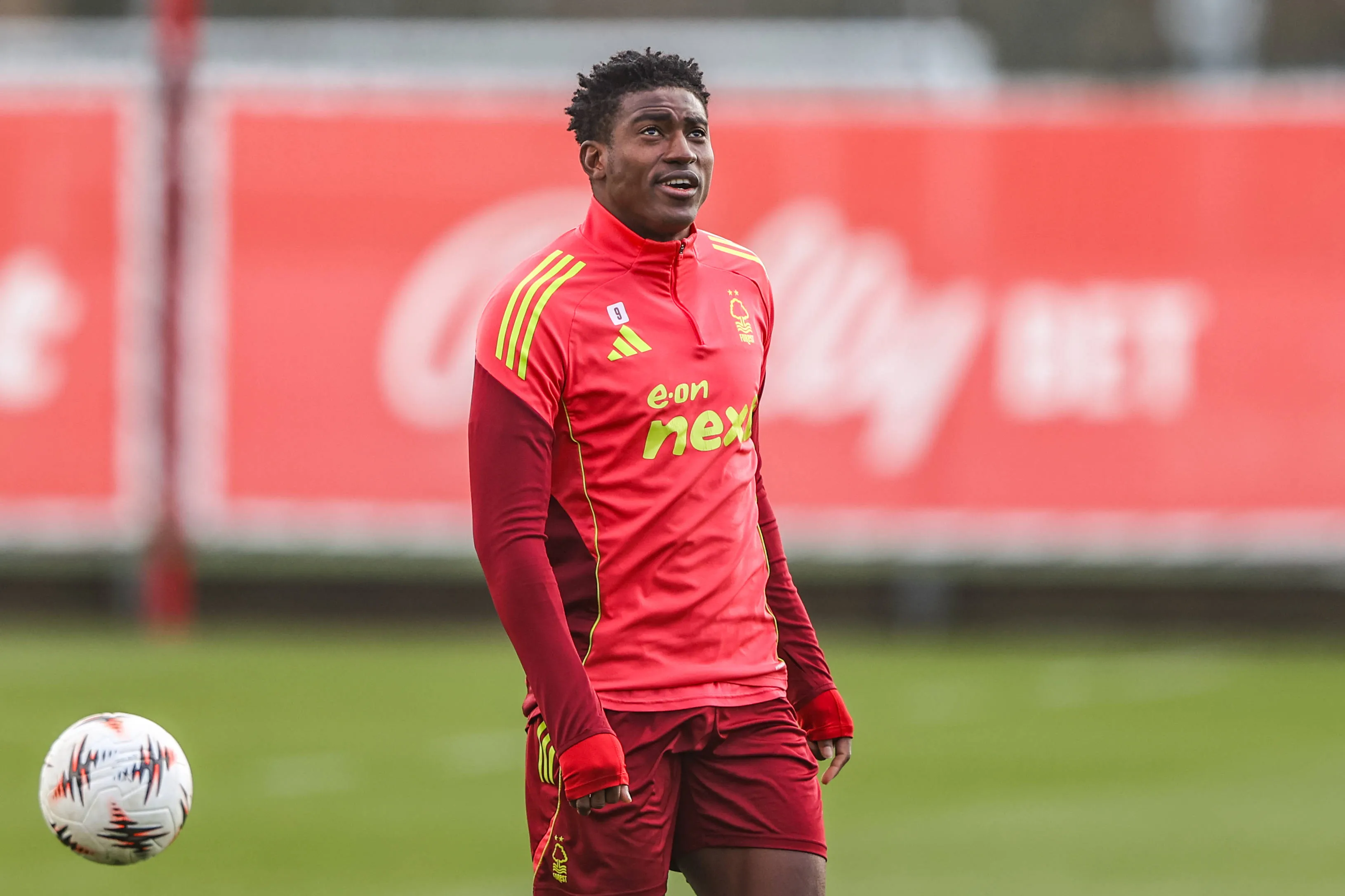 Taiwo Awoniyi of Nottingham Forest and Super Eagles