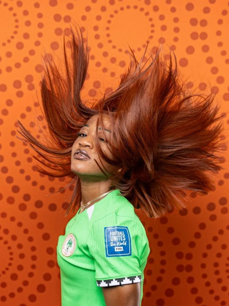 Nigeria Super Falcons star Francisca Ordega. 