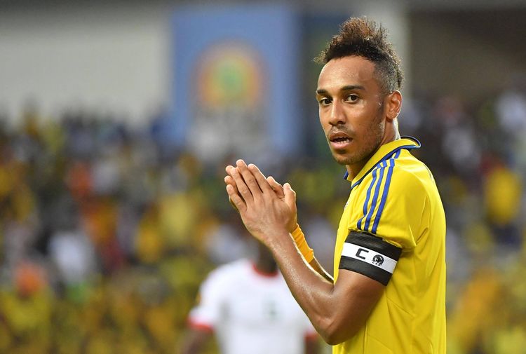 Gabon captain Pierre-Emerick Aubameyang 