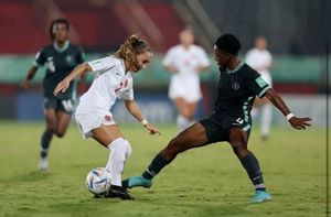 Super Falcons’ “Kante” set to miss crucial Ireland clash; Oshoala, Alozie risk suspension