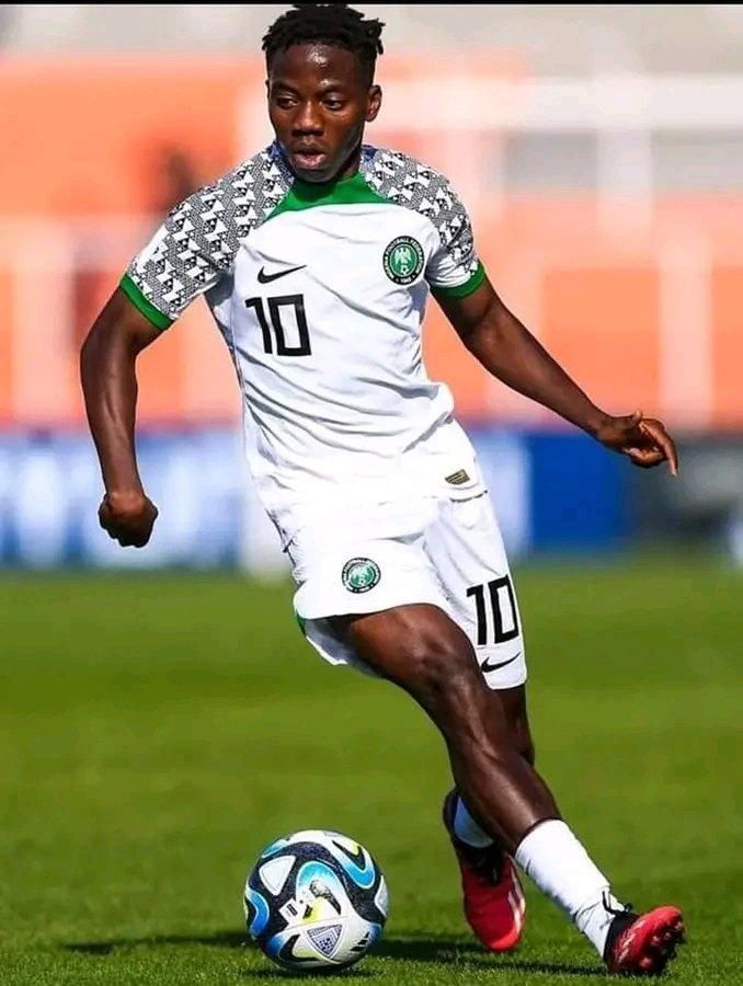 Nigeria and AC Milan youngster Victor Eletu 