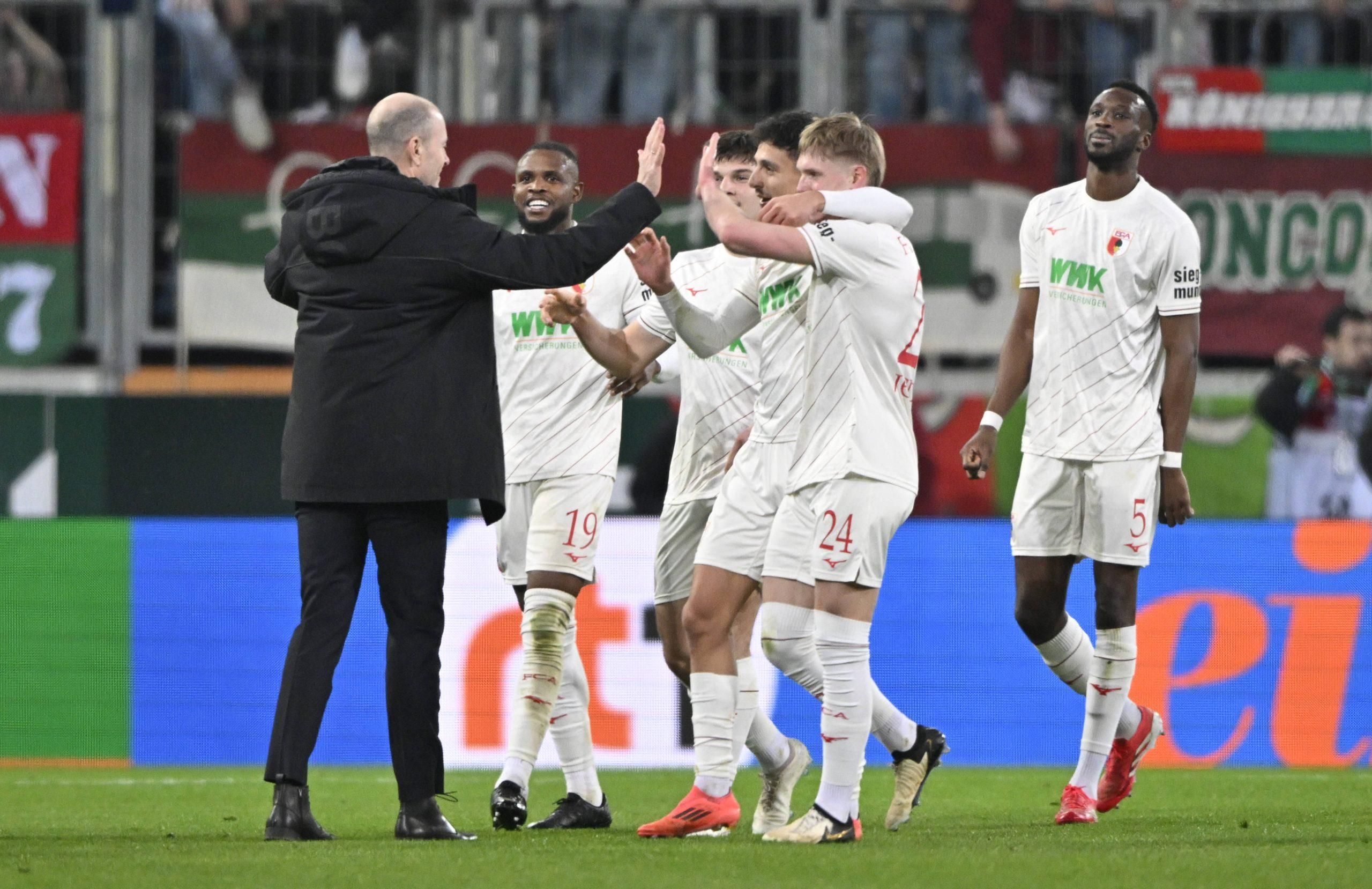 Nigeria Super Eagles and Augsburg Frank Onyeka