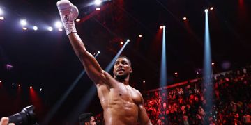Buhari, Tinubu, Atiku, Mr. P hail Anthony Joshua after victory over Franklin