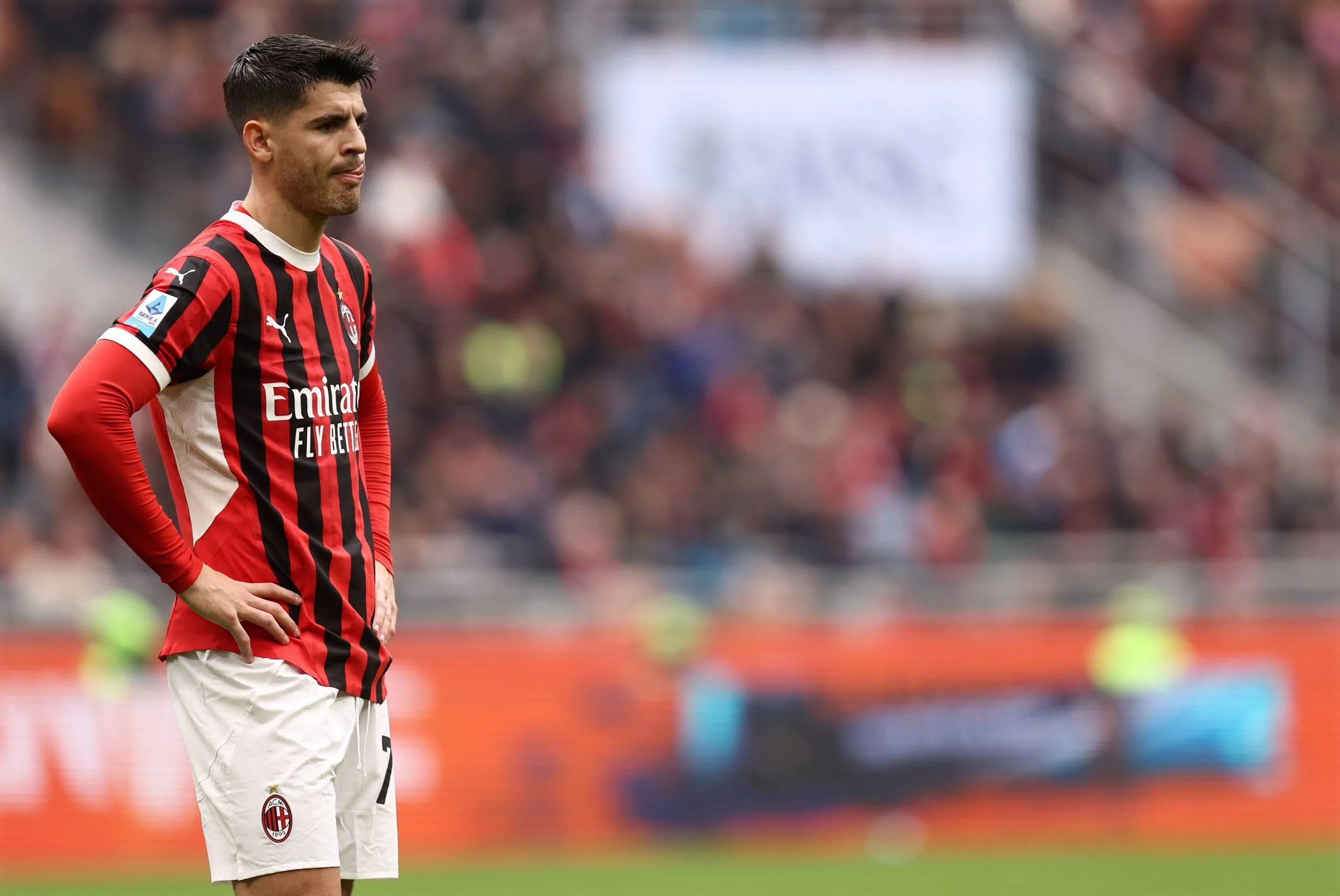Alvaro Morata AC Milan (Photo credit: Imago)