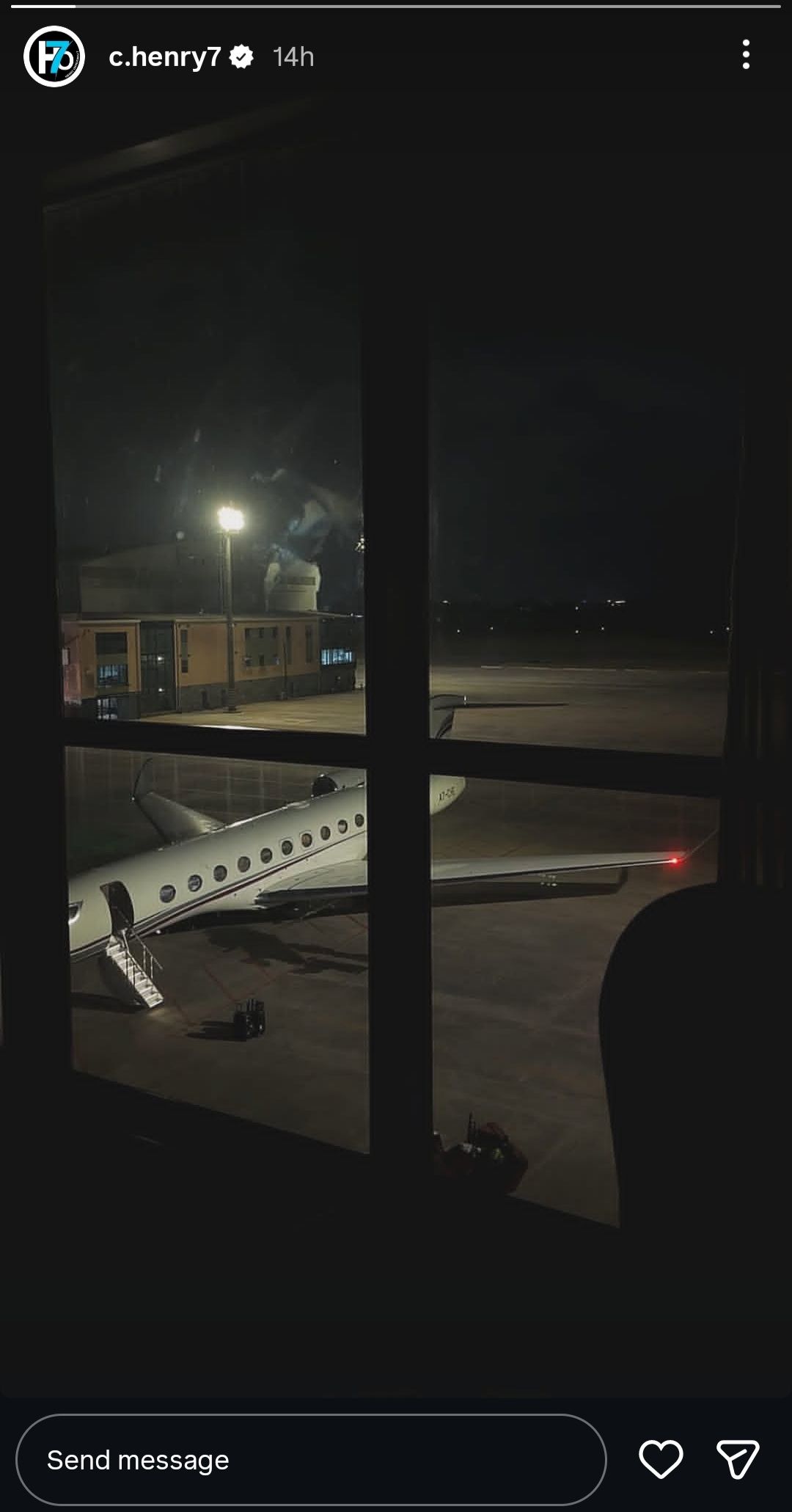 Henry Onyekuru's social media post