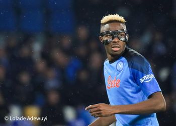 Victor Osimhen: Trendy Napoli forward rocks million-naira jacket