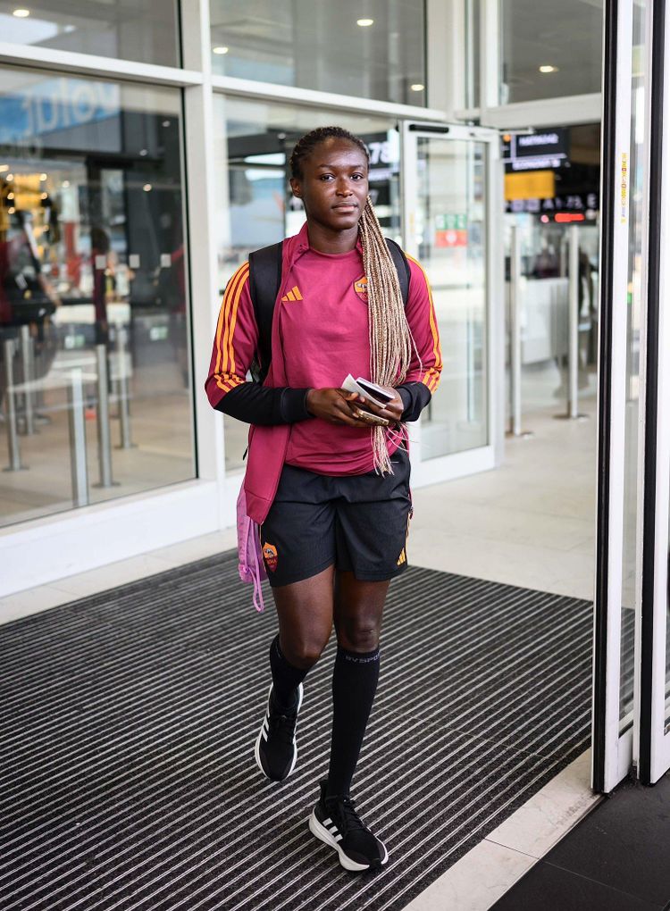 Nigeria and AS Roma forward Rinsola Babajide 