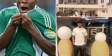Photos: Super Eagles star William Troost-Ekong arrives in Nigeria ahead of charity foundation launch