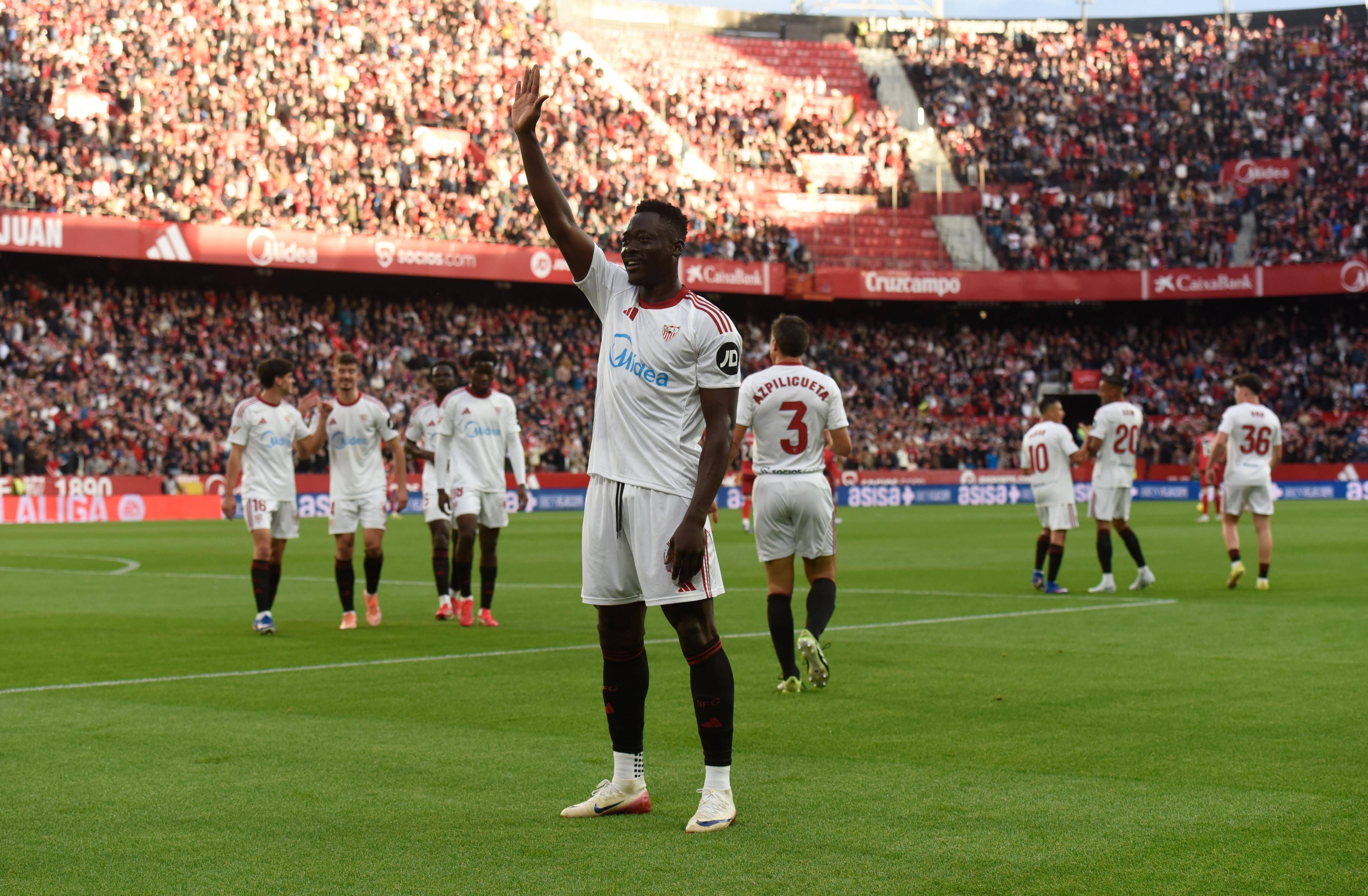 Nigeria and Sevilla star Akor Adams