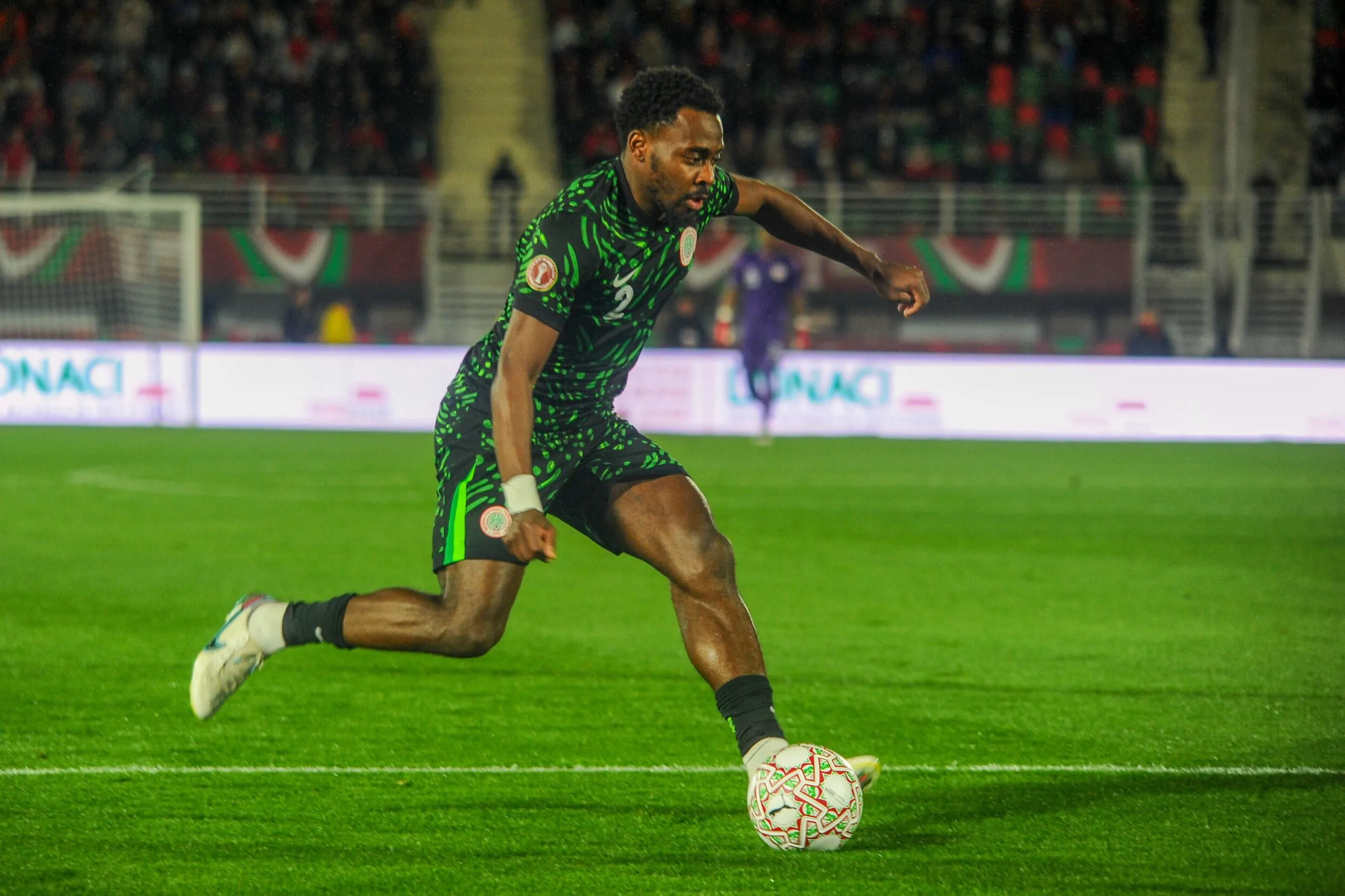 Bright Osayi-Samuel of Nigeria during the Africa Cup of Nations AFCON 2025
