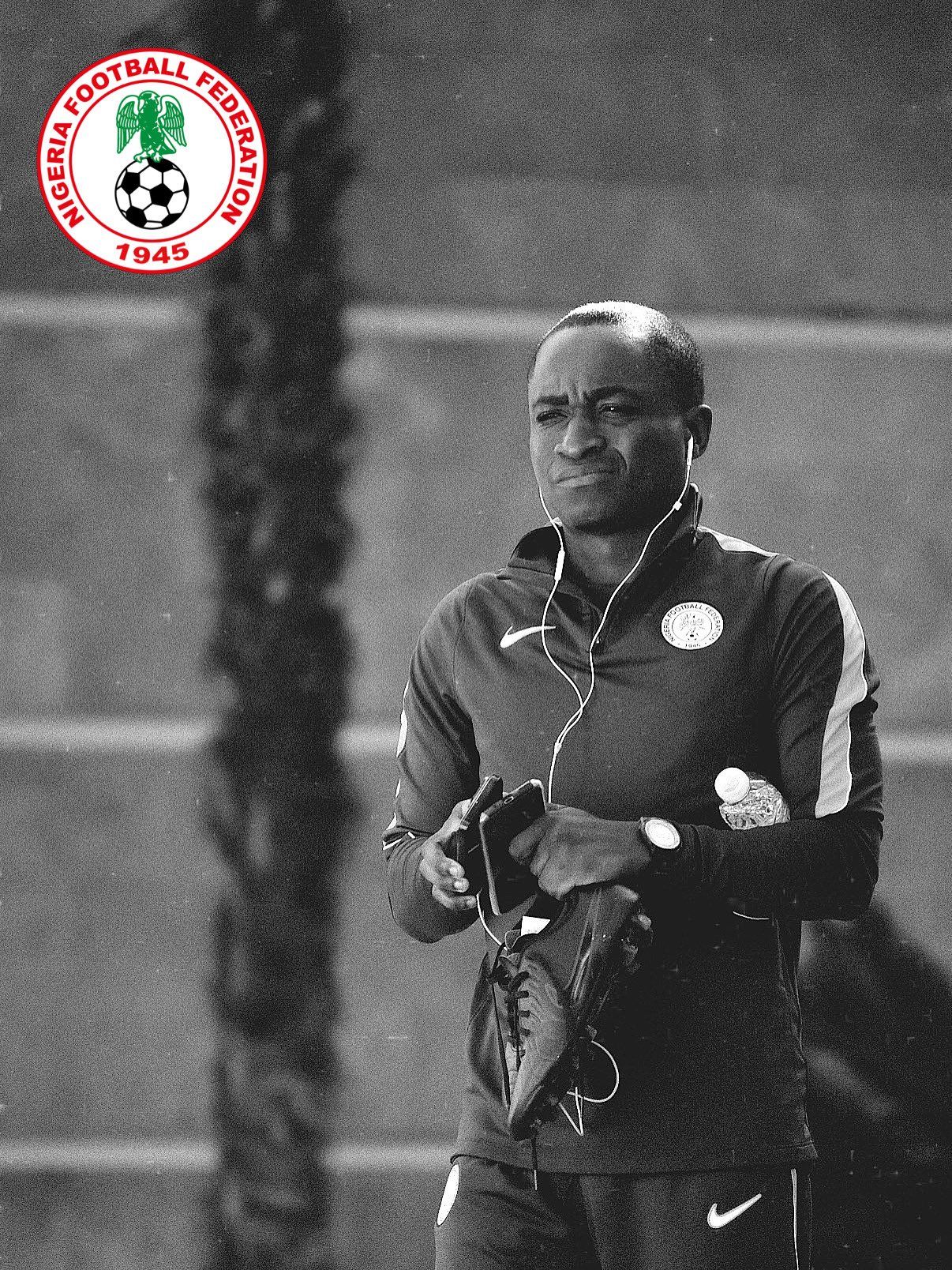 Uwejamomere Eboboritse coach of Nigeria Golden Eaglets