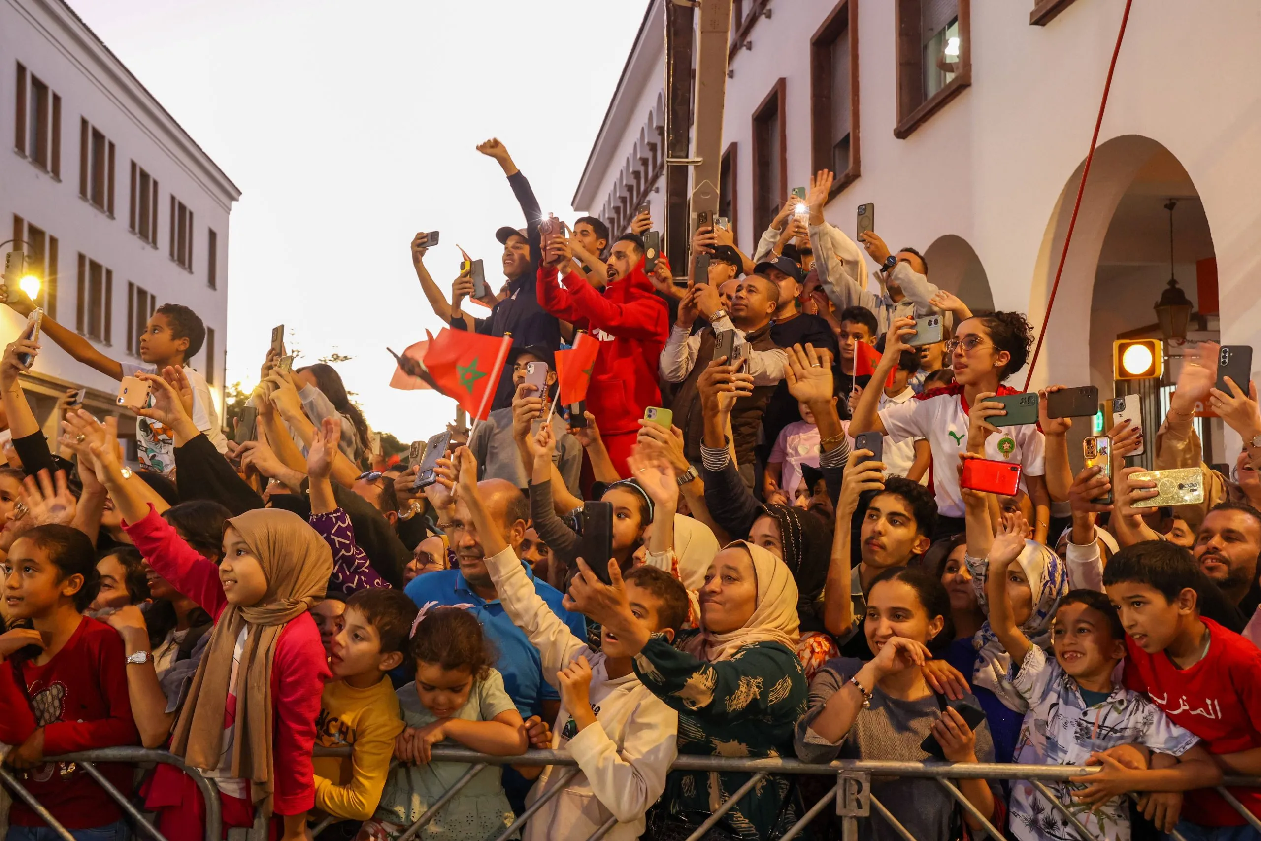 Morocco fans