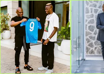 Super Eagles stars Omeruo and William Troost-Ekong vibe to Davido’s Timeless album