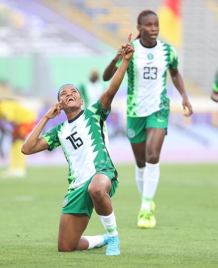 Nigeria Super Falcons captain Rasheedat Ajibade