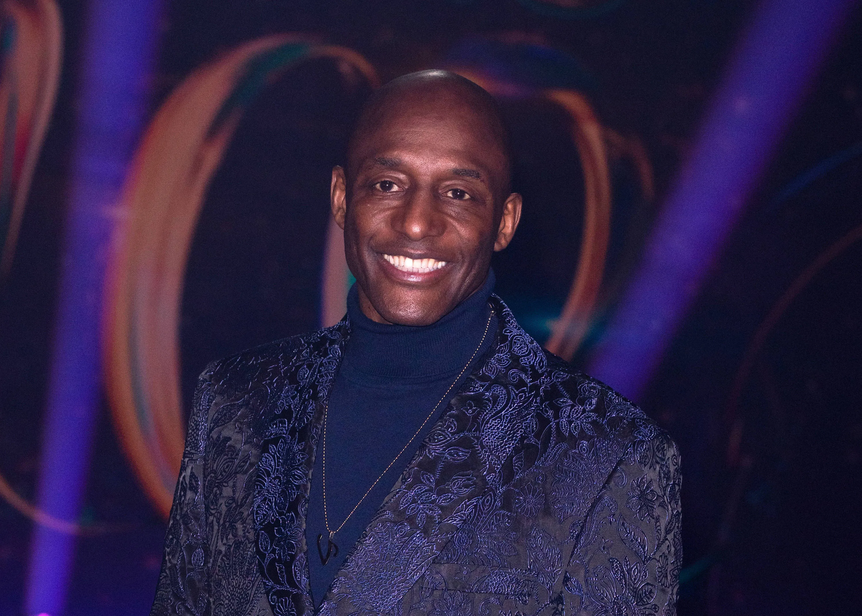 John Fashanu at the Dancing on Ice Photocall, at ITV Studios in Bovingdon, England. 11th January 2023
