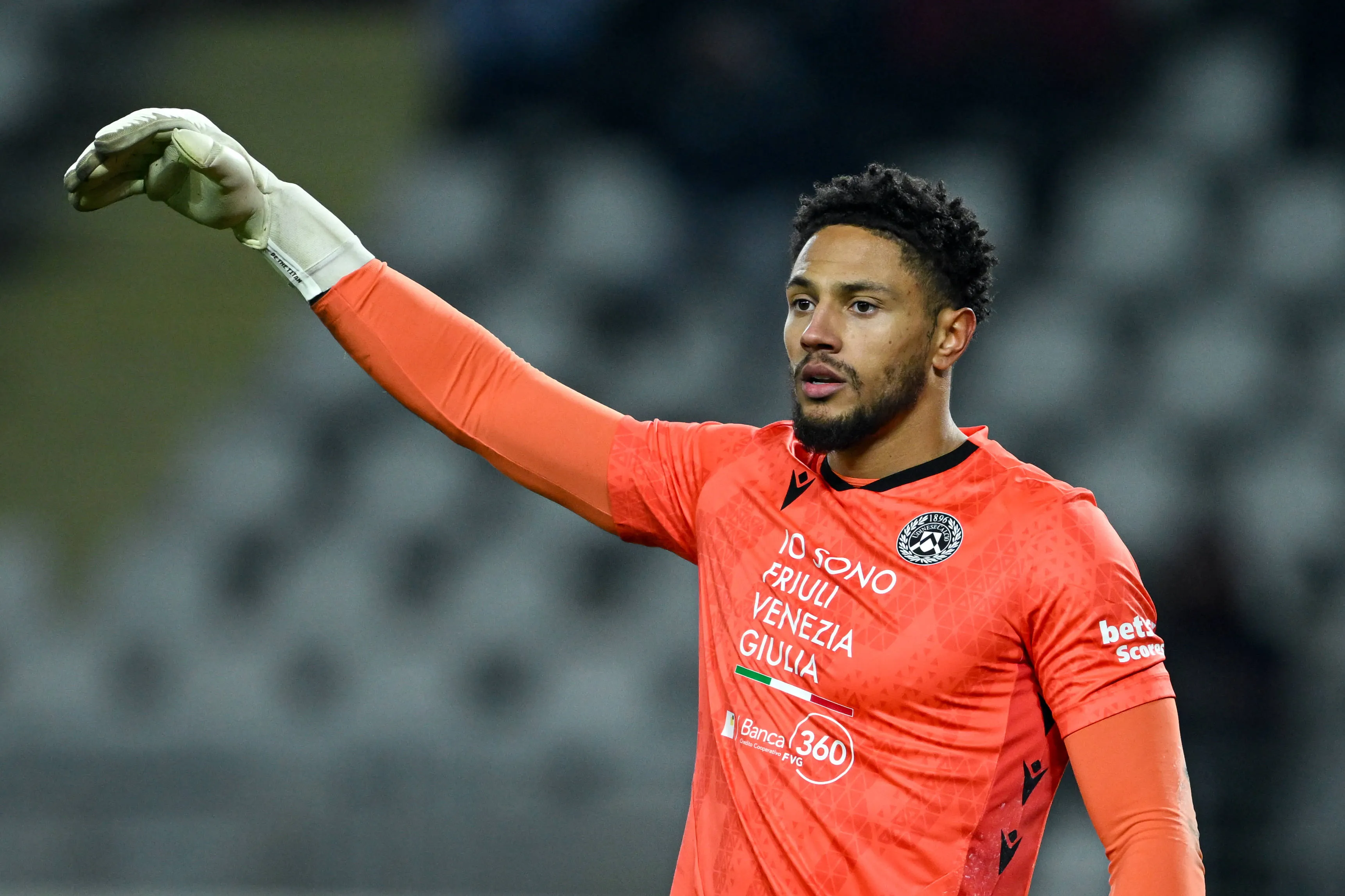 Nigeria and Udinese goalkeeper Maduka Okoye