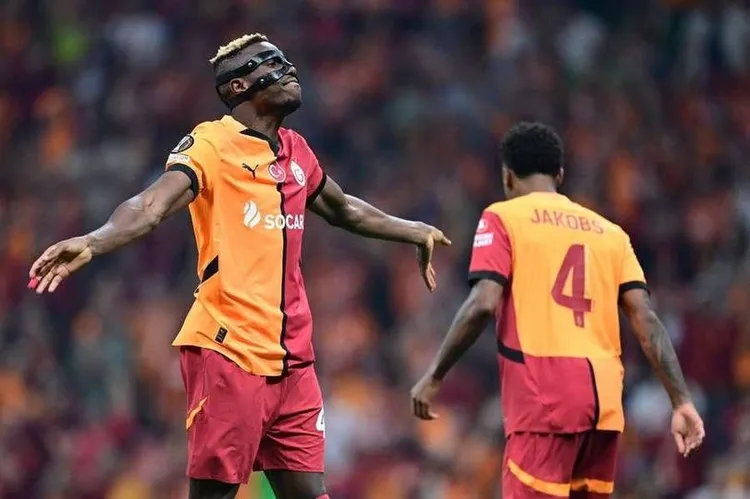 WATCH: Victor Osimhen nets his first two goals for Galatasaray against Kasimpasa