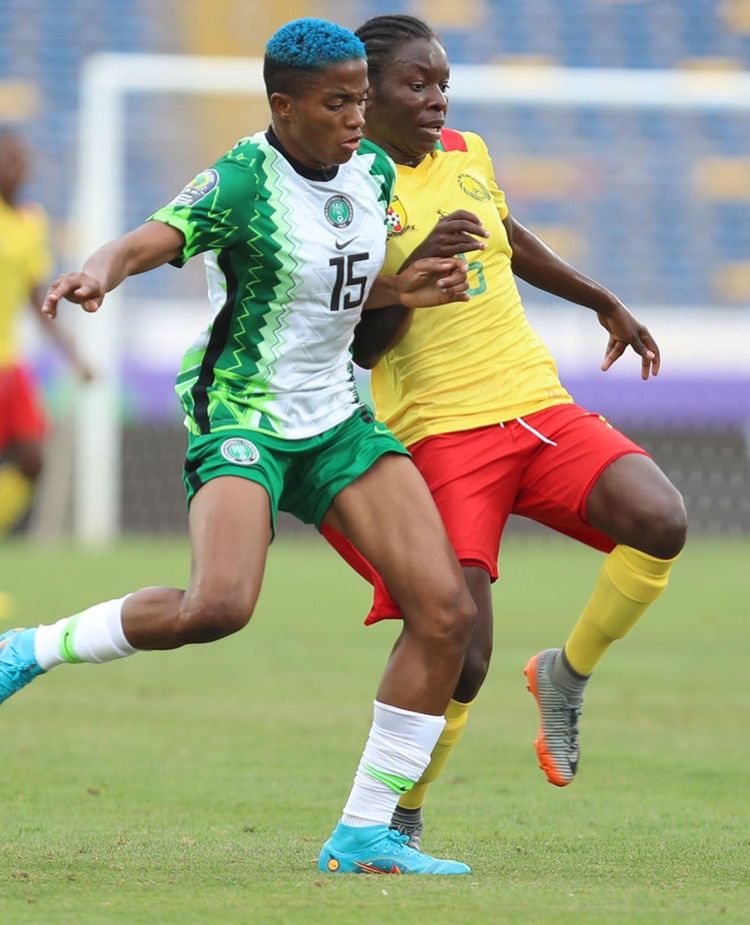 Nigeria Super Falcons captain Rasheedat Ajibade