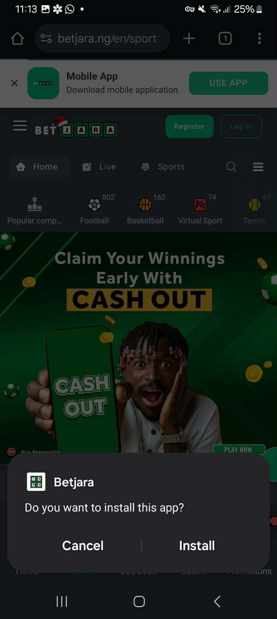 BetJara App Download Guide for Android and iOS in Nigeria