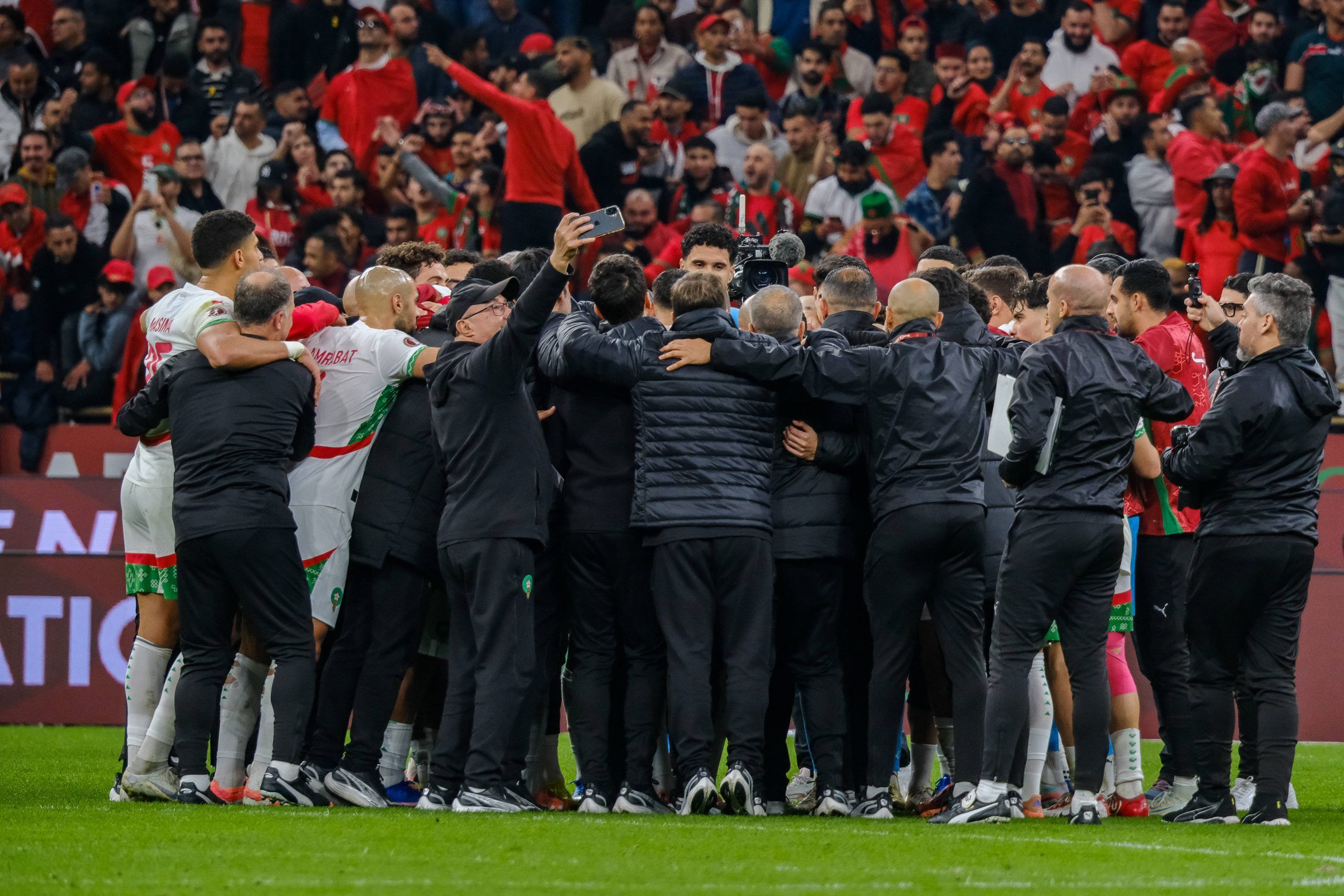 Players of the Morocco national team