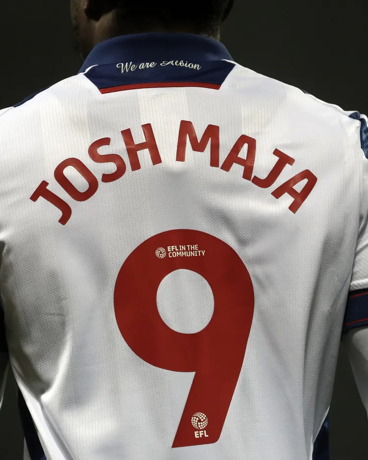 Nigeria and West Brom striker Josh Maja