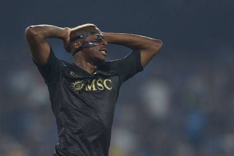 Italian media harshly knocks Victor Osimhen following Napoli’s Serie A loss to Lazio