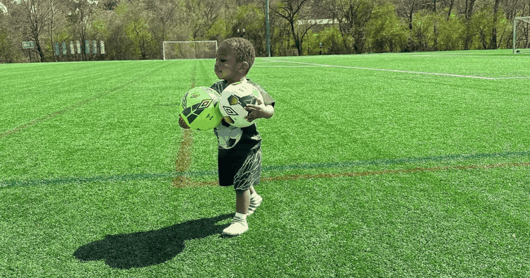 Nigerian-American wonderkid Tobenna Uchendu meets Super Falcons star