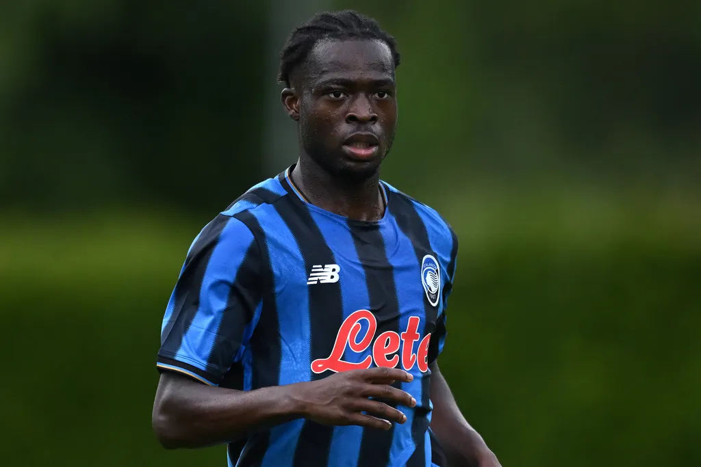 Kamaldeen Sulemana in action for Atalanta