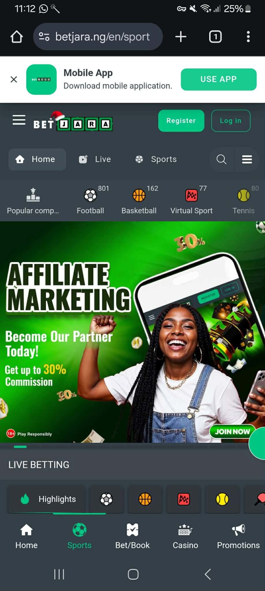 BetJara App Download Guide for Android and iOS in Nigeria