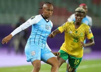 Photo: What did Super Falcons’ Oshoala wear on her wrist during WAFCON opener?