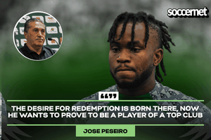 “I can’t judge” – Ex-Super Eagles coach Jose Peseiro weighs in on Lookman’s future amidst Atalanta-Inter tussle