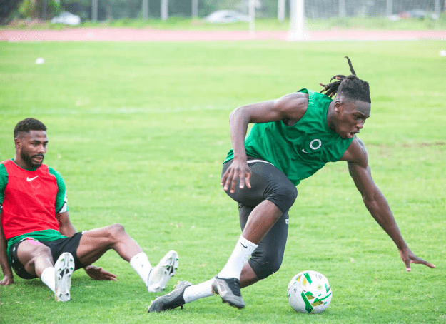 Bassey and Dennis in Eagles camp