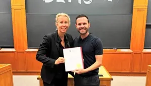 Photo: Ex-Manchester United star Juan Mata graduates with Nigerian Afrobeat star